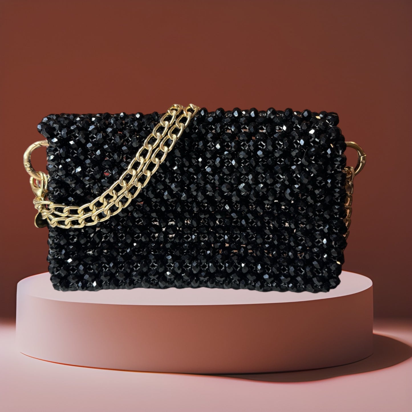 Handgemachte Perlenhandtasche