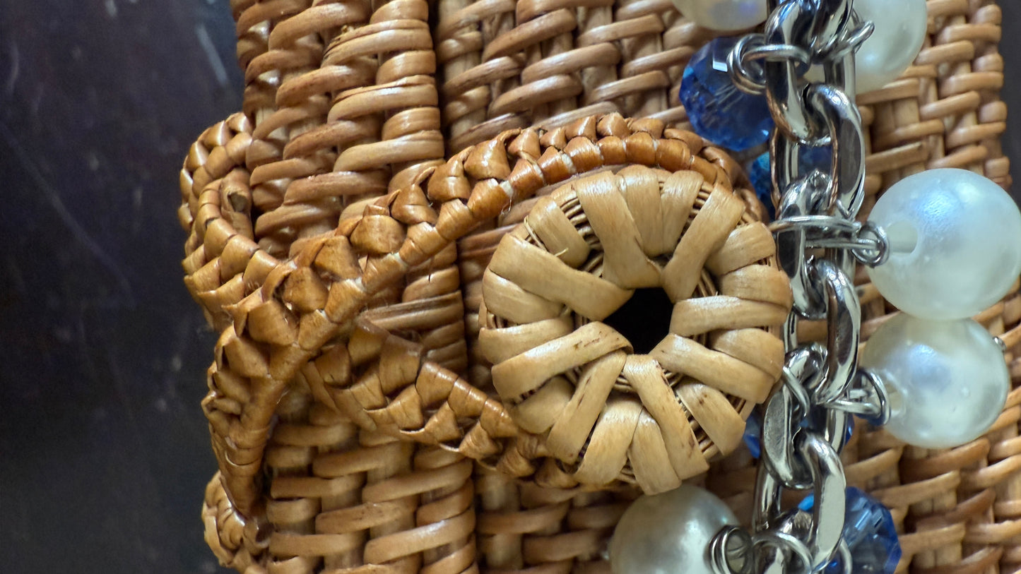 Itapuã – Handgefertigte Mini-Rattan-Tasche mit Struktur & Stil