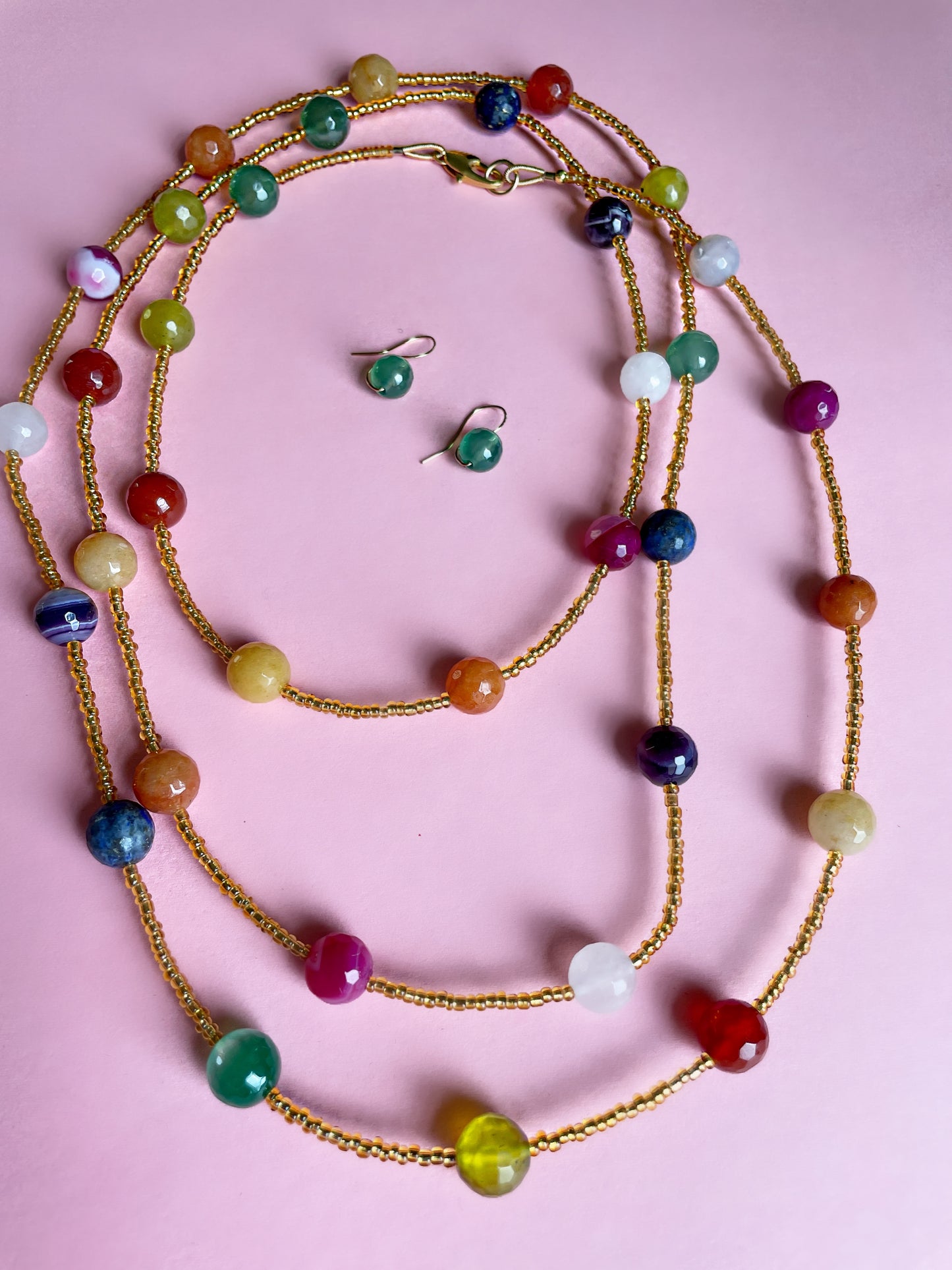 Set farbige Edelsteine Louise