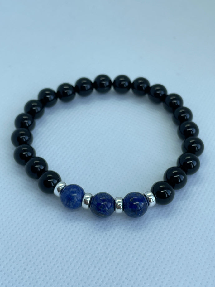 Onyx-Lapis Lazuli